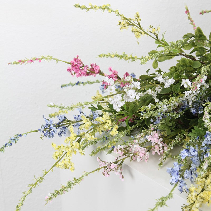 Realistic Wildflower Faux Stems | Delicate Meadow Flowers for Cottagecore Decor
