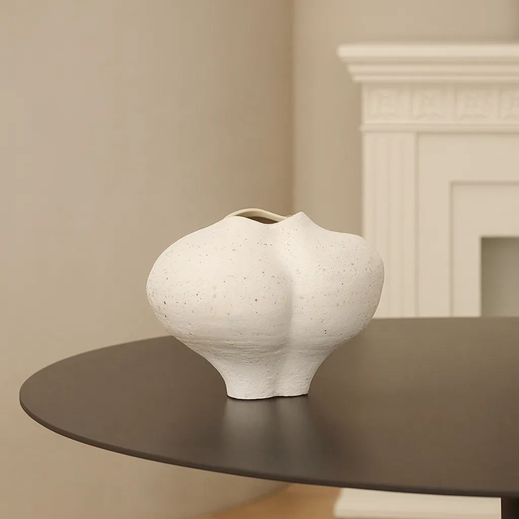 Sculptural Body Vase | Wabi-Sabi Female Form Art for Modern Decor