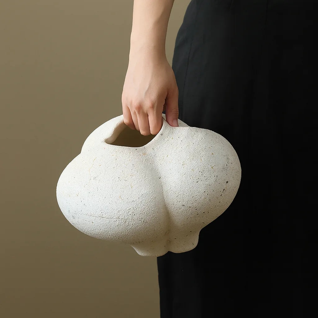 Sculptural Body Vase | Wabi-Sabi Female Form Art for Modern Decor