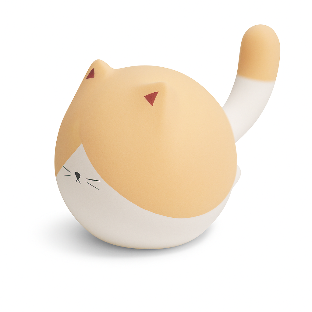 Miniature Cat Figurines Collection - 9 Adorable Handmade Porcelain Cats