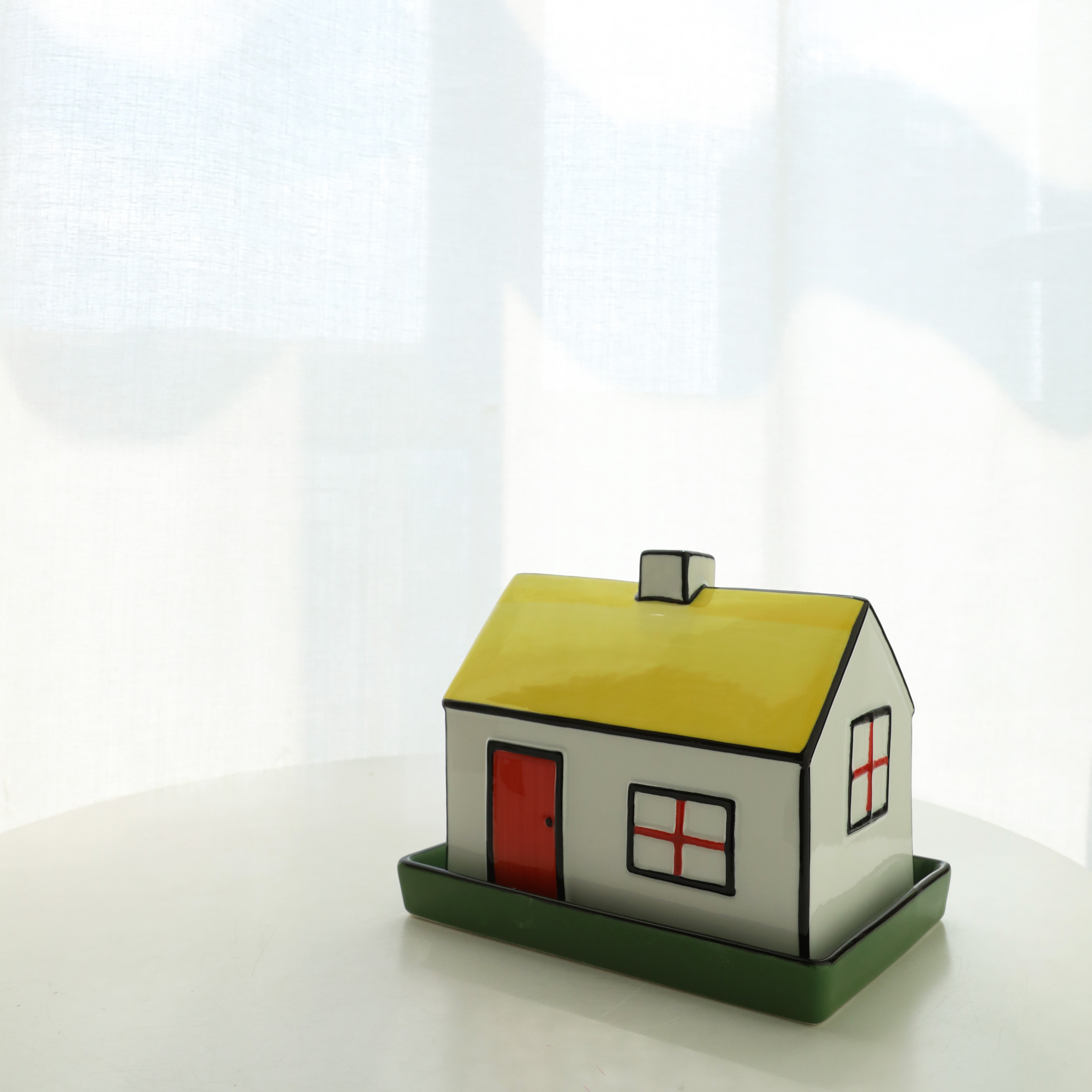 "The Chimney House" Tissue Box | Whimsical Nursery & Desk Decor