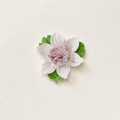 Sunlit Bloom Ceramic Wall Flower — Small