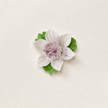 Sunlit Bloom Ceramic Wall Flower — Small