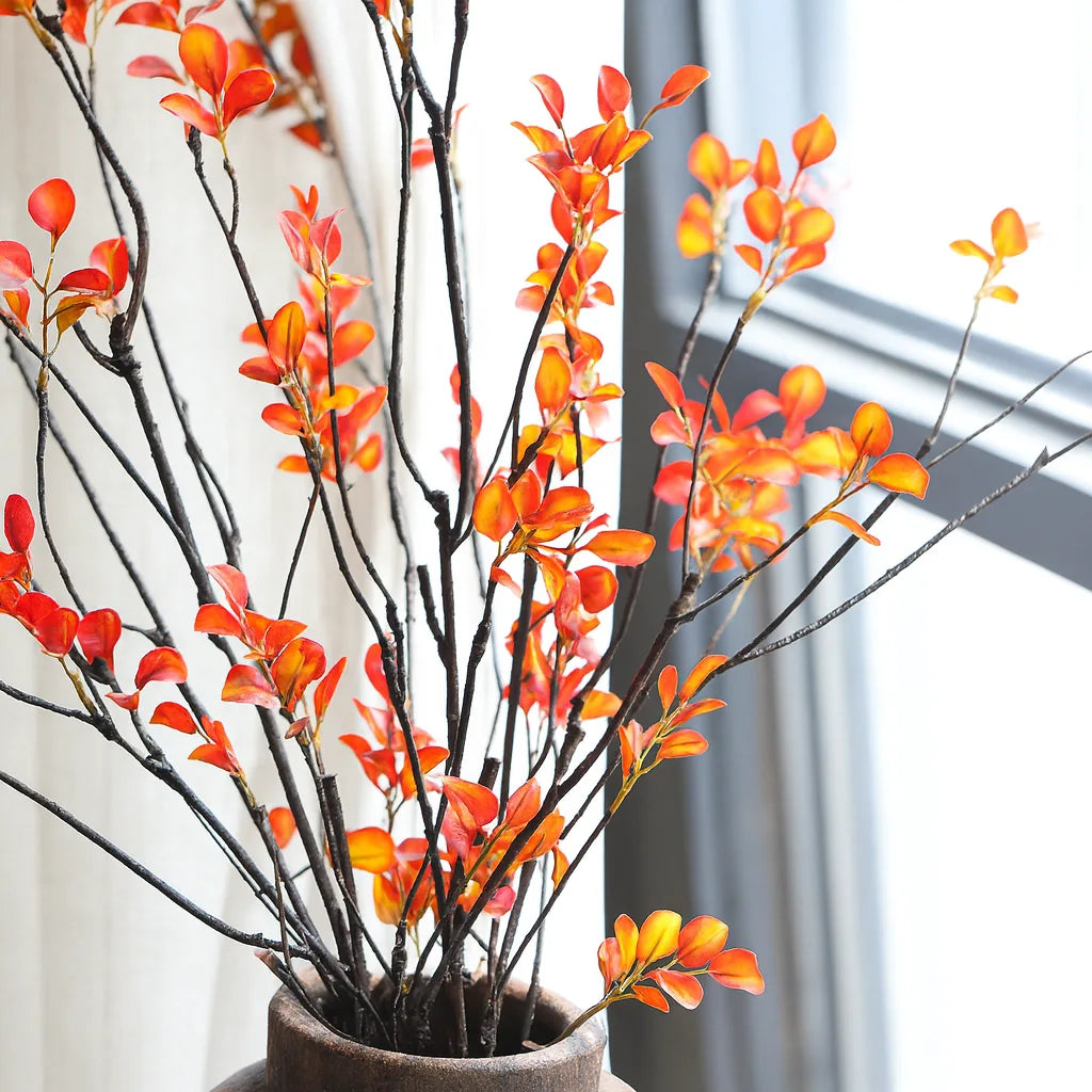 Realistic Faux Autumn Leaf Branches